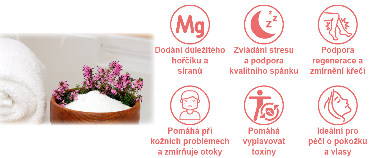 Epsomská sůl - benefity